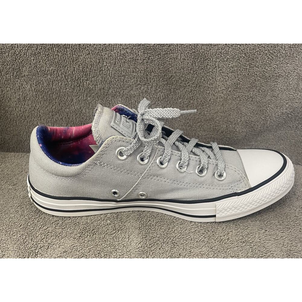 Converse Chuck Taylor All Star Gray Low-Top Women's Size 9 Sneakers - Picture 4 of 10